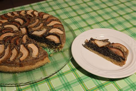 Jablečný koláč s mákem